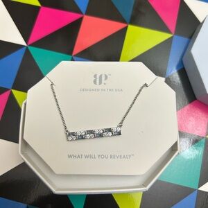 BP Silver Geometric Necklace